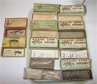 Vintage Lure and Jitterbug Boxes