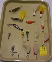 Fifteen Assorted Vintage Fishing Lures