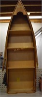 Wooden Boat Bookshelf