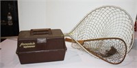 Two Fly Fishing Nets and a Tackle Box