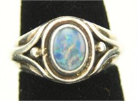 Lot #47 - Ladies silver ring marked .925 with