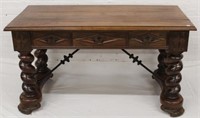 Spanish Rosewood Desk w/ antique elements