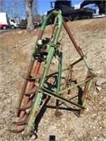 Three Point Hitch Post Hole Digger w/ Auger PTO