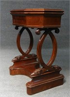 FINE ENGLISH COLONIAL CLASSICAL DRESSING TABLE