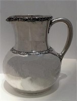STERLING SILVER PITCHER BY THEODORE B. STARR, NY