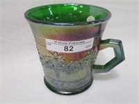Fenton GREEN Orange Tree standard mug