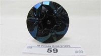 Carnival Glass hatpin- Dragonflies