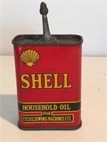 Shell household oil 4 oz handy oiler