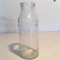 Original embossed Shell quart oil bottle