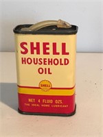 Shell household oil 4 oz handy oiler