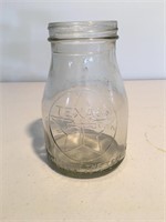 Original embossed Texaco  pint oil bottle