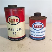 Esso quart & pint tin