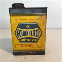 Golden Fleece hex 1 quart tin