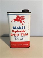 Mobil hydraulic brake fluid 1 pint tin