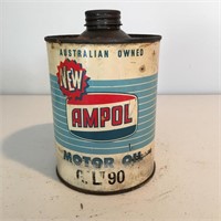 Ampol 1 quart tin