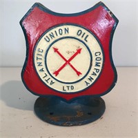 Altantic Union original large post topper painted