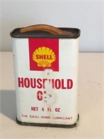 Shell household oil 4 oz handy oiler