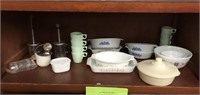 Lot of Corning, Fire King, Pyrex! The Entire