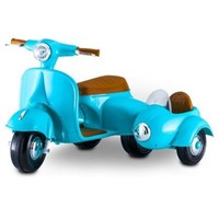 Kid Trax 6V Battery Powered Scooter with Side Car