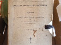 Rare Alaskan Engineering Commission book date 1916