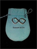 Tiffany's 1837 sterling silver earrings with