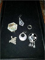Silver jewelry collection