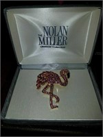 Nolan Miller designer brooch