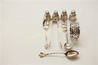 ASSORTMENT OF SMALL STERLING ITEMS
