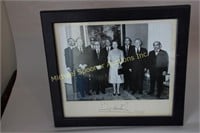 SIGNED PHOTOGRAPH QUEEN ELIZABETH & OTHERS