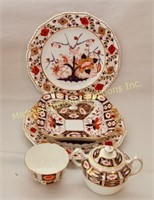 ASSORTED IMARI STYLE CHINA BY VARIOUS MAKERS