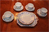 ENGLISH VICTORIAN PARTIAL TEA SERVICE