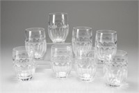 Eight Waterford Curraghmore flat tumbler glasses