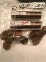 100 UNSEARCHED WHEAT PENNIES