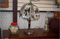Elvis Themed Lamp, Oil Lamp, Jar
