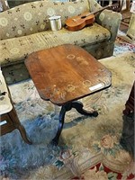 Antique drop side table