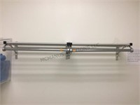 2 STAINLESS STEEL WALL RACK