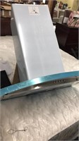 GE Stainless Steel Chimney Vent Hood Small Dent
