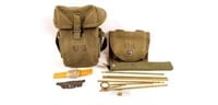 US Military small arms pouch & Pocket cart 30 cal