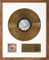 "American Beauty" Gold Commemorative Record
