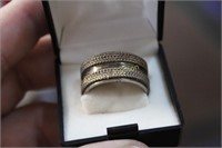 STERLING THUMB RING - 8 ADJUSTABLE