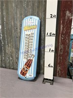 Hires Root Beer metal thermometer