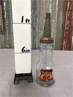 Phillips 66 motor oil quart bottle