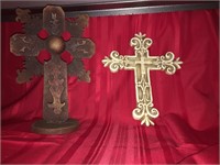 Two crosses