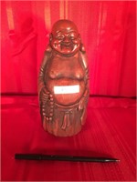 Red Happy Buddha 5"