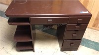Vintage Wooden desk. 42“ x 20“ x 30 1/2“.