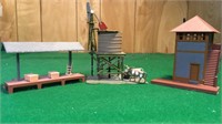 HO Scale Miniature farm models