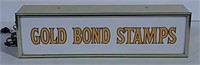 Gold Bond Stamps Light-Up Sign