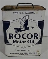 Rocor 2 Gallon Motor Oil Can