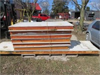 SKID OF INSULATED PANELS