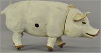 WIND-UP FRENCH AUTOMATON PIG